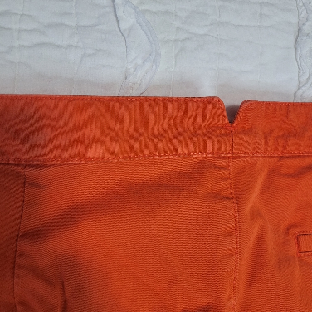 Gap Khakis Cotton Stretch Button Down Mini Skirt … - image 5